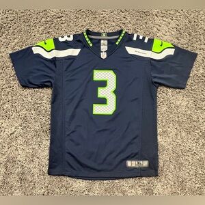 Seattle Seahawks Jersey Shirt Youth XL #24 Russell Wilson On Field NFL